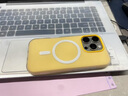 弘卓適用蘋果16pro手機(jī)殼iphone16pro手機(jī)殼磁吸多巴胺果凍殼夏日新款防摔散熱硅膠磨砂膚感殼 活力橙 曬單實拍圖