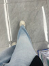 塔馳密司 TOUCH MISS天絲涼感超薄直筒褲女2025夏季新款牛仔褲 淺藍色 S 曬單實拍圖