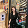 藝璽酩小個(gè)子黑色波點(diǎn)雪紡連衣裙女夏2025新款修身顯瘦v領(lǐng)仙女a(chǎn)字裙子女 黑色 M 建議101-110斤 曬單實(shí)拍圖