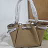 Tory Burch  湯麗柏琦【七夕禮物】ROMY 單肩手提托特包女包TB 163388 提拉米蘇 227 OS 曬單實(shí)拍圖