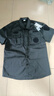 黑色保安服夏裝執(zhí)勤短袖物業(yè)安保作訓(xùn)工作服治安執(zhí)勤褲帽標(biāo)志套裝 短袖套裝+腰帶 XXL-180 曬單實拍圖