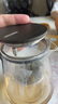 蘇泊爾（SUPOR）磁吸飄逸杯過(guò)濾泡茶壺全玻璃耐高溫一鍵茶水分離神器非按壓國(guó)補(bǔ) 飄逸杯880ml 曬單實(shí)拍圖