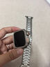 SZ LLQLTD適用Apple蘋(píng)果手表watch s10/11金屬全包防水保護殼Ultra2/3手表保護套防磕碰s9/8/7/6/5鋼化膜 鋼鐵俠【銀色 金屬合金鋼帶】 適用：iwatch S10/ 曬單實(shí)拍圖