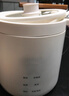 日本迷你電飯煲1到2人一人電飯鍋小型1.2L家用電飯煲電飯鍋 陶白色（帶蒸籠） 1.2L 曬單實(shí)拍圖