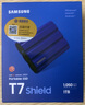 三星（SAMSUNG）1TB Type-c接口 移動(dòng)固態(tài)硬盤 T7 Shield魔力藍(lán) NVMe讀速1050MB/s  手機(jī)直連筆記本外接 三防保護(hù) 曬單實(shí)拍圖