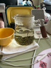 DELISOGA加厚玻璃泡茶杯大容量月牙過濾一體綠茶杯個(gè)人喝茶女士水杯家用 胡桃把-月落公杯 400ml 1只 曬單實(shí)拍圖