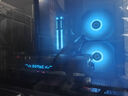 瓦爾基里（VALKYRIE）VK03-M BLACK 黑色 M-ATX 游戲電腦臺式機箱 支持360水冷 6.2吋觸摸屏 曲面玻璃270°海景房 曬單實拍圖