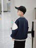 汪汪隊(duì)立大功男童機(jī)車服外套2025秋季新款男寶寶棒球服外套春秋賽車服兒童上衣 深寶藍(lán) 110 曬單實(shí)拍圖