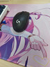 羅技（G）G304LIGHTSPEED無(wú)線(xiàn)鼠標游戲電競吃雞宏編程輕巧便攜邏輯 G304黑色+阿貍大桌墊 曬單實(shí)拍圖