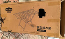穩(wěn)納晾衣架落地折疊衣架翼型曬衣架晾衣桿曬被子折疊晾衣架  曬單實(shí)拍圖