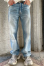 Calvin KleinJeans【復(fù)刻90系列】25早秋新款男ck墨點(diǎn)印花直筒牛仔褲4RC717G X7J-牛仔淺藍(lán) 30 曬單實(shí)拍圖