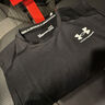 安德瑪（UNDERARMOUR）春夏HeatGear Armour男子訓練運動(dòng)緊身背心1361522 黑色001 L 曬單實(shí)拍圖
