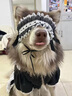 OEMG邊牧專用衣服狗狗女仆裝大型犬裙子參加婚禮阿拉斯加巨貴犬變身裝 狼外婆(不含頭飾) S【建議30-40斤】 曬單實(shí)拍圖
