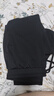 名創(chuàng)優(yōu)品（MINISO）涼感冰絲褲子男夏季新款舒適透氣顯高顯瘦直筒休閑褲 黑 2XL 曬單實(shí)拍圖
