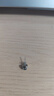 建祿翡翠A貨銀耳釘女士氣質(zhì)高級(jí)玉石耳環(huán)首飾母親生日禮物送老婆媽媽 曬單實(shí)拍圖