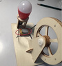 名遇手搖發(fā)電機科學小制作實驗套裝diy手工制作幼兒園兒童二年級小學生動手科學小實驗初中生環(huán)保發(fā)明 曬單實拍圖
