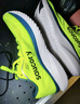 Saucony索康尼菁華15跑鞋男透氣輕量減震跑步鞋訓練運動(dòng)鞋熒光綠蘭44.5 曬單實(shí)拍圖