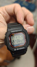 卡西歐（CASIO）手表男G-SHOCK巨G經(jīng)典小方塊頭文字D防水運動(dòng)方形男表 太陽(yáng)能+電波GW-M5610U-1 曬單實(shí)拍圖