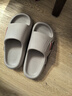 稻草人拖鞋男速干居家用情侶浴室洗澡防滑戶(hù)外穿靜音降噪女涼拖 卡42-43 曬單實(shí)拍圖