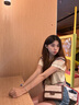 CinvaiKrose高級感包包女包2025年新款斜挎包單肩包小方包生日七夕情人節(jié)禮物 卡其配棕【送女友老婆禮物走心】 曬單實拍圖