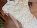 泰勒馬丁香檳色新娘旗袍敬酒服2025新款新中式結(jié)婚訂婚領(lǐng)證登記婚禮服 QP02 M 曬單實(shí)拍圖