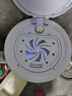 奧克斯（AUX）脫水機家用大容量不銹鋼甩干機甩干桶 小型宿舍公寓出租房單脫水甩干迷你脫水桶大家電器 10斤殺菌款【藍光殺菌不銹鋼桶+快速脫水干至9成】 曬單實拍圖