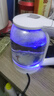 創(chuàng)維（Skyworth）【國家補(bǔ)貼】電熱水壺 熱水瓶 燒水壺 1.8L容量 可視高硼硅玻璃 304不銹鋼內(nèi)蓋 熱水壺 S202 曬單實(shí)拍圖