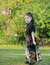 萱微妮高端漢服女童古風(fēng)馬面裙套裝夏裝兒童唐裝夏季中國風(fēng)六一演出古裝 黑色【裙子+上衣】 110 曬單實(shí)拍圖