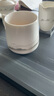 金鑲玉茶杯三件套羊脂玉瓷家用陶瓷泡茶茶水分離馬克杯禮盒裝云中游 曬單實(shí)拍圖