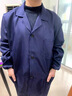 勞瑞 純棉大褂工作服男勞保搬運(yùn)裝卸工耐磨罩衣倉(cāng)庫(kù)工廠防塵外套定制印字藏藍(lán)純棉大褂【100%全棉】 曬單實(shí)拍圖