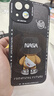 奶小鴨 適用蘋果13手機(jī)殼 iphone13保護(hù)套鏡頭全包硅膠防摔超薄創(chuàng)意卡通簡(jiǎn)約網(wǎng)紅軟殼男女款 石墨黑 曬單實(shí)拍圖