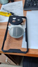 Freeson 適用vivo Y300i散熱手機(jī)殼保護(hù)套 鏡頭全包防摔四角防撞簡約透明 金屬磁吸適配散熱器 黑色 曬單實拍圖