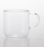 無印良品 MUJI 耐熱玻璃 馬克杯 水杯 杯子 MDE52A5A 透明 曬單實(shí)拍圖