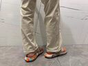 H8人字拖男外穿踩屎感潮流印花厚底防滑沙灘鞋男士涼拖鞋 卡其【熱賣】 41-42 曬單實拍圖