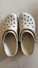 卡駱馳（crocs）洞洞鞋男女鞋經(jīng)典Clog一腳蹬穿沙灘鞋涼拖鞋 10001-2Y2 M9W11 曬單實(shí)拍圖