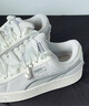 彪馬（PUMA）【面包鞋】馬卡龍復古厚底休閑板鞋新款女子SUEDE 401250 灰色-白色-01 39 曬單實拍圖