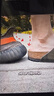 阿迪達(dá)斯Yeezy350夏日透氣椰子男女休閑鞋HQ7045 40.5 曬單實(shí)拍圖