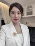 HKHL 滿鉆櫻花胸針女士珍珠胸花高檔禮服西裝別針絲巾扣女生生日禮物 滿鉆櫻花胸針 曬單實(shí)拍圖