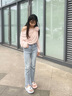 chikoku新款蘋果鯊拉鴛鴦拖鞋女夏季厚底戶外室內(nèi)防滑靜音情侶涼拖鞋男 粉藍鴛鴦配 36-37 【適合36-37碼】 曬單實拍圖
