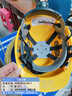 霍尼韋爾（Honeywell）安全帽 L99S HDPE 阻燃耐低溫 防砸抗沖擊建筑工地電力頭盔 黃色透氣1頂 曬單實(shí)拍圖