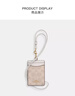 COACH蔻馳證件夾LANYARD卡包掛脖卡夾新款老花拼色輕奢禮物女 CZ285 IMXDM 曬單實(shí)拍圖