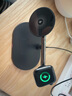 MOYIEAKAN 磁吸無線充電器三合一蘋果iPhone12/13/14/15/16 Pro手機(jī)快充Apple Watch手表耳機(jī)支架充電底座 暗夜黑【三合一丨磁吸無線充】 曬單實(shí)拍圖