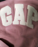 GAP女裝LOGO碳素軟磨抓絨衛(wèi)衣寬松運(yùn)動(dòng)上衣634638 粉色 170/88A(L) 亞洲尺碼 曬單實(shí)拍圖
