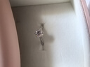 IDC河南人工培育鉆石18K金鉆戒一克拉戒指女鉑金求婚結(jié)婚禮物可定制 PT950鉑金【D/VVS上海IGI證書】 1克拉【重金版】 曬單實拍圖