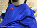 阿迪達斯（adidas）童裝夏季兒童足球衣運動(dòng)服男大童短袖T恤 IN8131藍 曬單實(shí)拍圖