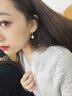 Jay時(shí)尚仿珍珠耳環(huán)女耳墜耳飾耳夾女無(wú)耳洞送女友閨蜜生日禮物 耳環(huán)款 曬單實(shí)拍圖