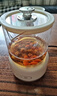 SUBOAER蘇泊養(yǎng)生壺迷你燒水壺600ml辦公室小型一人用煮茶器燉煮一體煮茶壺花茶壺恒溫壺七夕節(jié)禮物送女友 0.6L 奶油白【旋鈕款】 單壺+茶漏 曬單實(shí)拍圖