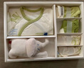 babycare新生兒見面禮盒初生嬰兒禮物用品大全套裝 莫斯兔追月 59cm 曬單實拍圖