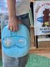 午睡枕帶眼罩中小學(xué)生趴睡枕抱枕兒童趴趴枕午休教室桌上午睡神器 【藍色】送眼罩+姓名貼+收納袋 單只 曬單實(shí)拍圖