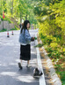 百麗踏厚底銀色阿甘鞋女2025新款內(nèi)增高休閑老爹鞋顯腳小輕便百搭運(yùn)動(dòng)鞋 銀色-內(nèi)增高8cm 38 曬單實(shí)拍圖